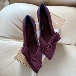 Rothy's The Bow Point II in Syrah